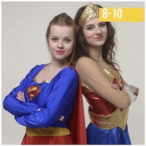 Чудо Женщина и Supergirl