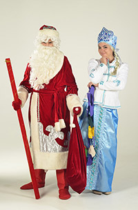 Дед Мороз и Снегурочка, Санта Клаус, Святой Николай в школу, садик, на корпоратив